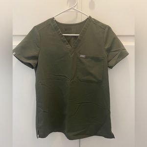 XS Figs scrub top - green, Catarina